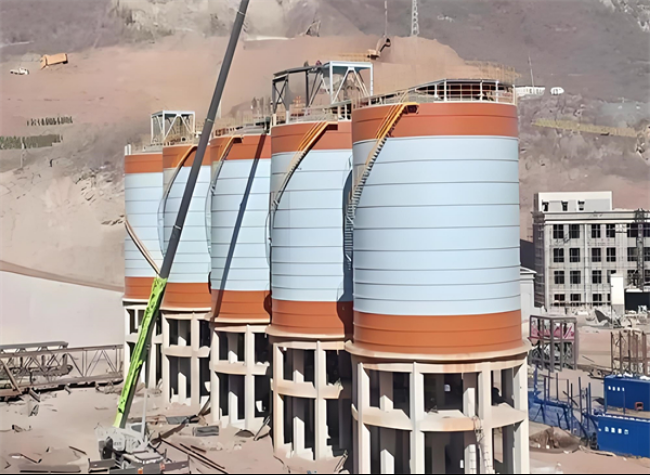 路南高架钢板仓